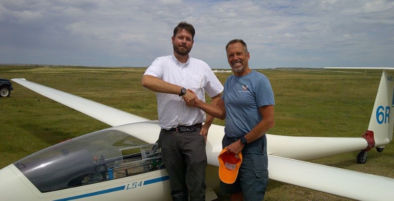 Justin L and Quay S (DPE), CFI Checkride passed! 8/12/2023