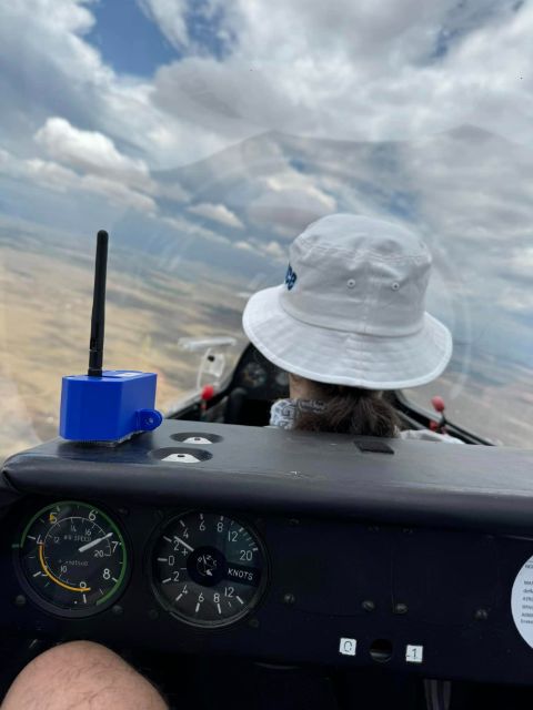 Rebecca in the Puchacz, June 2024
